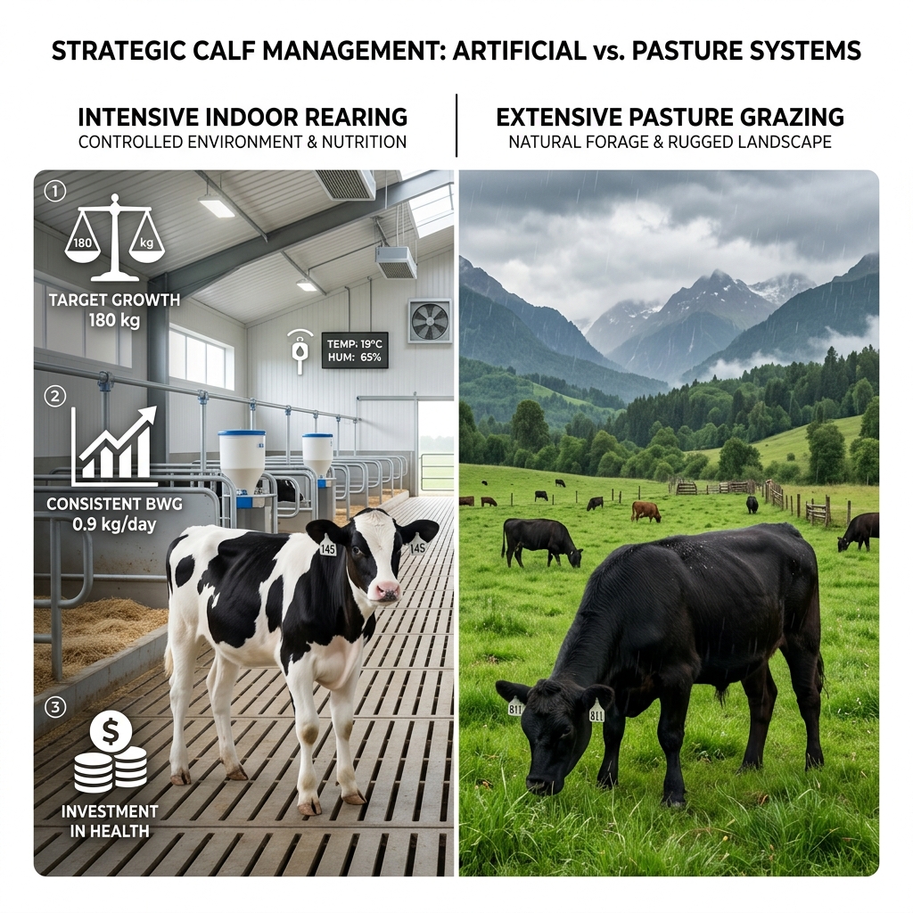 Comparativa Holstein vs Angus